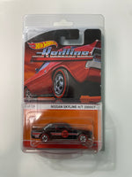 Hot Wheels 1/64 Redline Nissan Skyline H/T 2000GT-X Black - Damaged Card