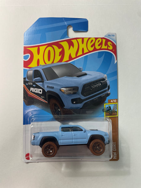 Hot Wheels 1/64 ‘20 Toyota Tacoma Blue Error - Damaged Card