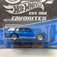 Hot Wheels 1/64 50th Favorites ‘71 Datsun Bluebird 510 Wagon Blue