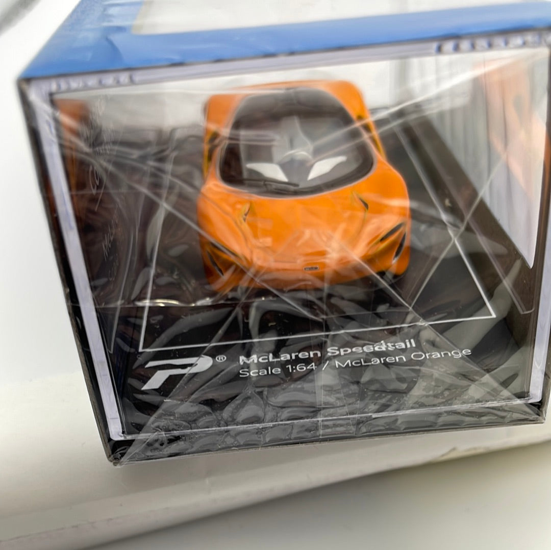 1/64 PosterCars McLaren Speedtail Hypercar League Collection McLaren Orange