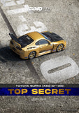 Inno64 1/64 Toyota Supra (A80) Top Secret GT300 Gold