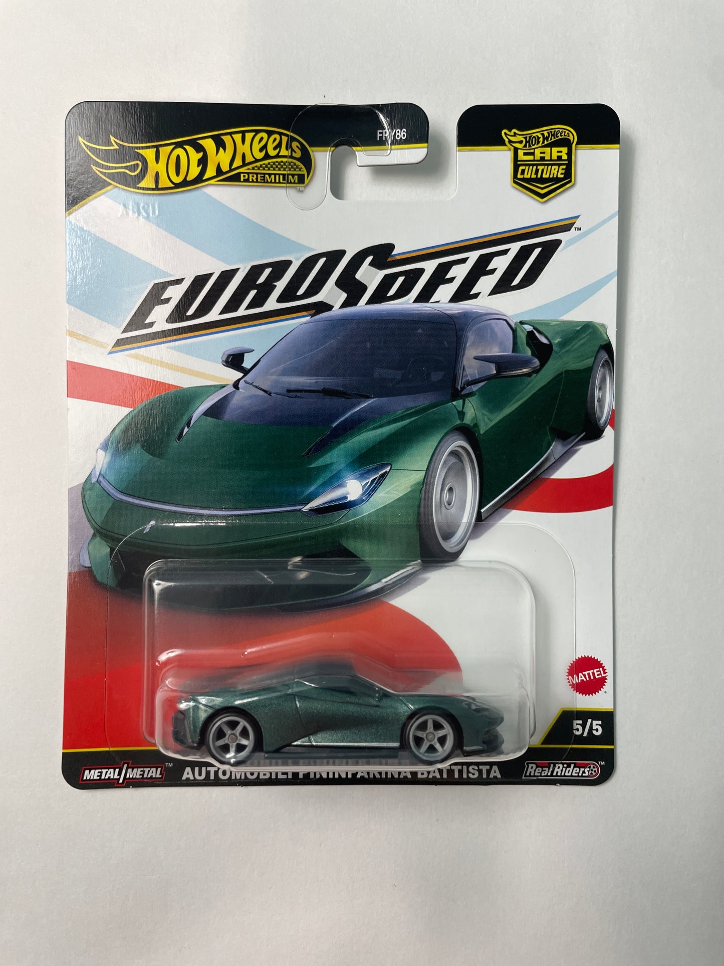 Hot Wheels 1/64 Car Culture Euro Speed (FPY86-961L) Set of 5