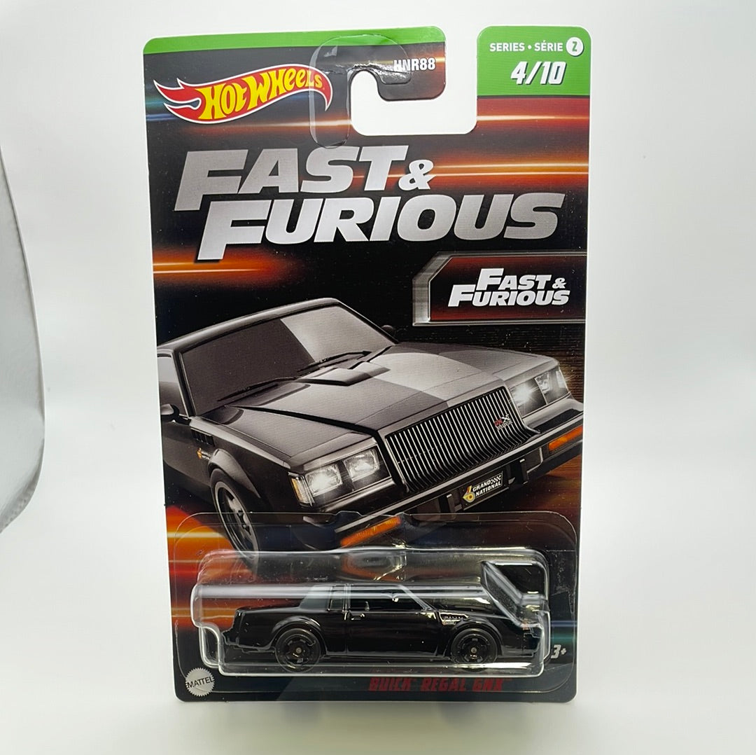 Hot Wheels 1/64 Fast And Furious Series 2 Buick Regal GNX Black