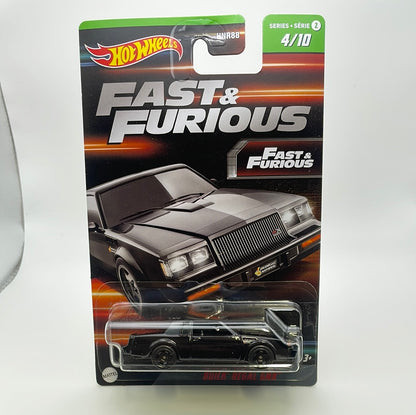 Hot Wheels 1/64 Fast And Furious Series 2 Buick Regal GNX Black