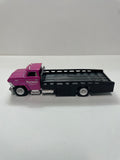 *Loose* Hot Wheels 1/64 Car Culture Team Transport ‘68 Dodge Dart w/ Horizon Hauler Pink & Black