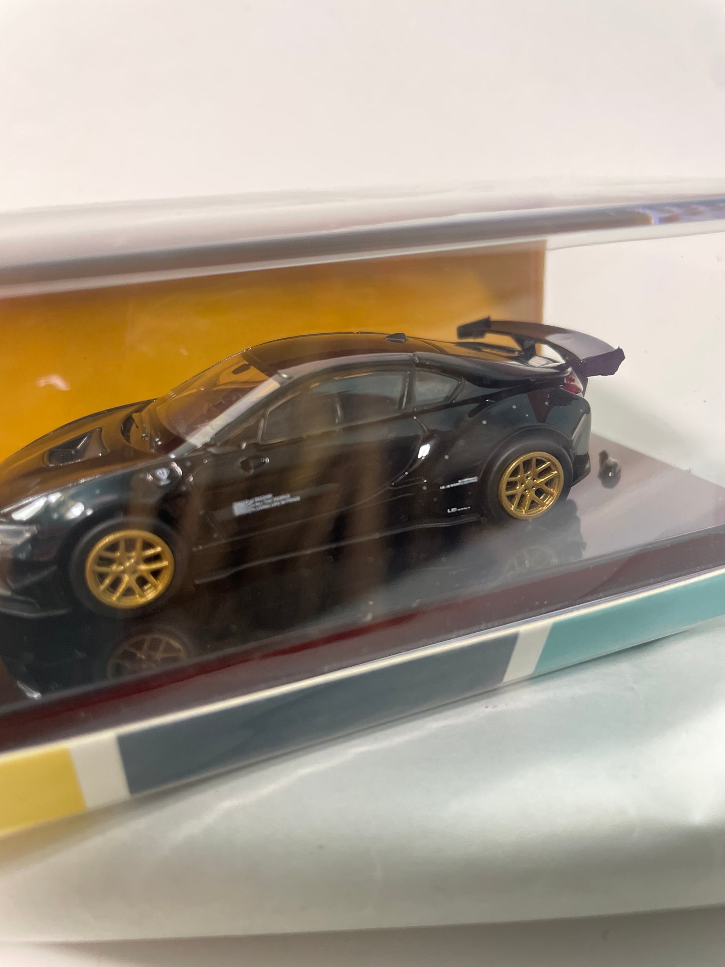 Para64 1/64 Liberty Walk x BMW i8 Black - Damaged Car (Read Description)