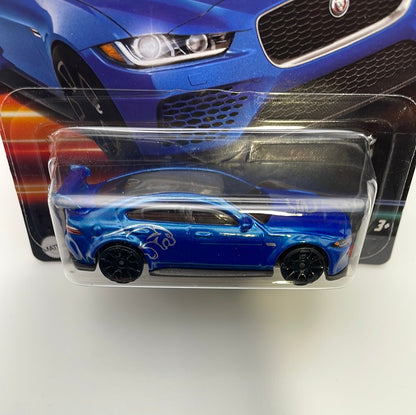 Hot Wheels 1/64 Fast And Furious Series 2 Jaguar XE SV Project 8 Blue