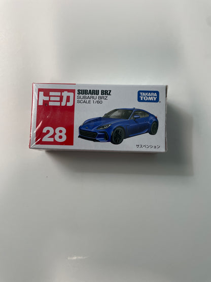 Tomica 1/60 n28 Subaru BRZ Blue