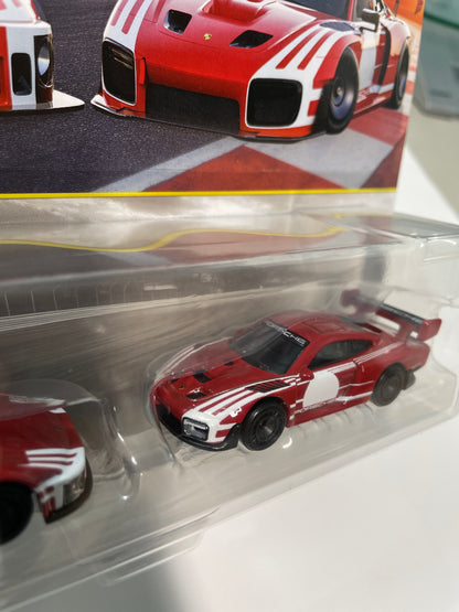 Hot Wheels 1/64 Premium Car Culture 2 Pack Porsche 935 & 2018 Porsche 935 Red - JHW51