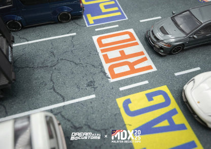 1/64 Dream Customs MDX 2025 Event Exclusive Desktop Diorama (Small) w/ Toll Gate