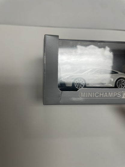 Minichamps 1/64 Porsche 911 (992) GT3 Carrera White Metallic - Damaged Box