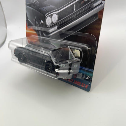 Hot Wheels 1/64 Fast And Furious Series 3 1971 Nissan Skyline H/T 2000 GT-R Black