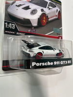 1/43 Hot Wheels Porsche 911 GT3 RS White