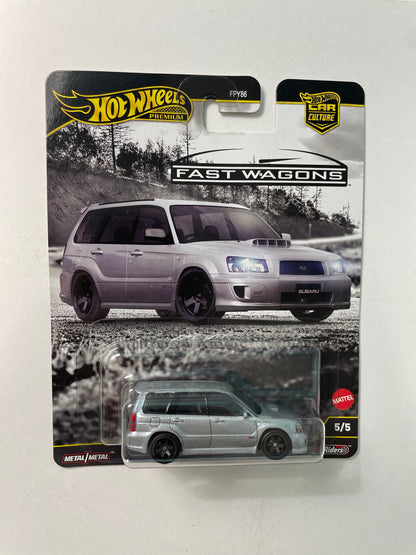 Hot Wheels 1/64 Car Culture Fast Wagons Set of 5 (FPY86-961J)