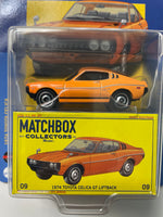 Matchbox Collectors 1/64 1974 Toyota Celica GT Liftback Orange