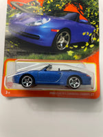 Matchbox 1/64 Porsche 911 Carrera Cabriolet Blue