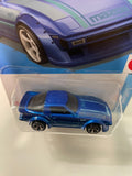 Hot Wheels 1/64 Mazda RX-7 Greddy Blue