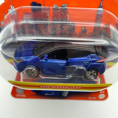 Matchbox 1/64 Moving Parts 2020 Nissan Leaf Blue