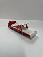 *Loose* Hot Wheels 1/64 Premium Car Culture Team Transport ‘65 Mercury Comet Cyclone w/ Ford C-800 Red & White