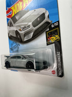 Hot Wheels 1/64 Jaguar XE SV Project 8 Silver - Damaged Card