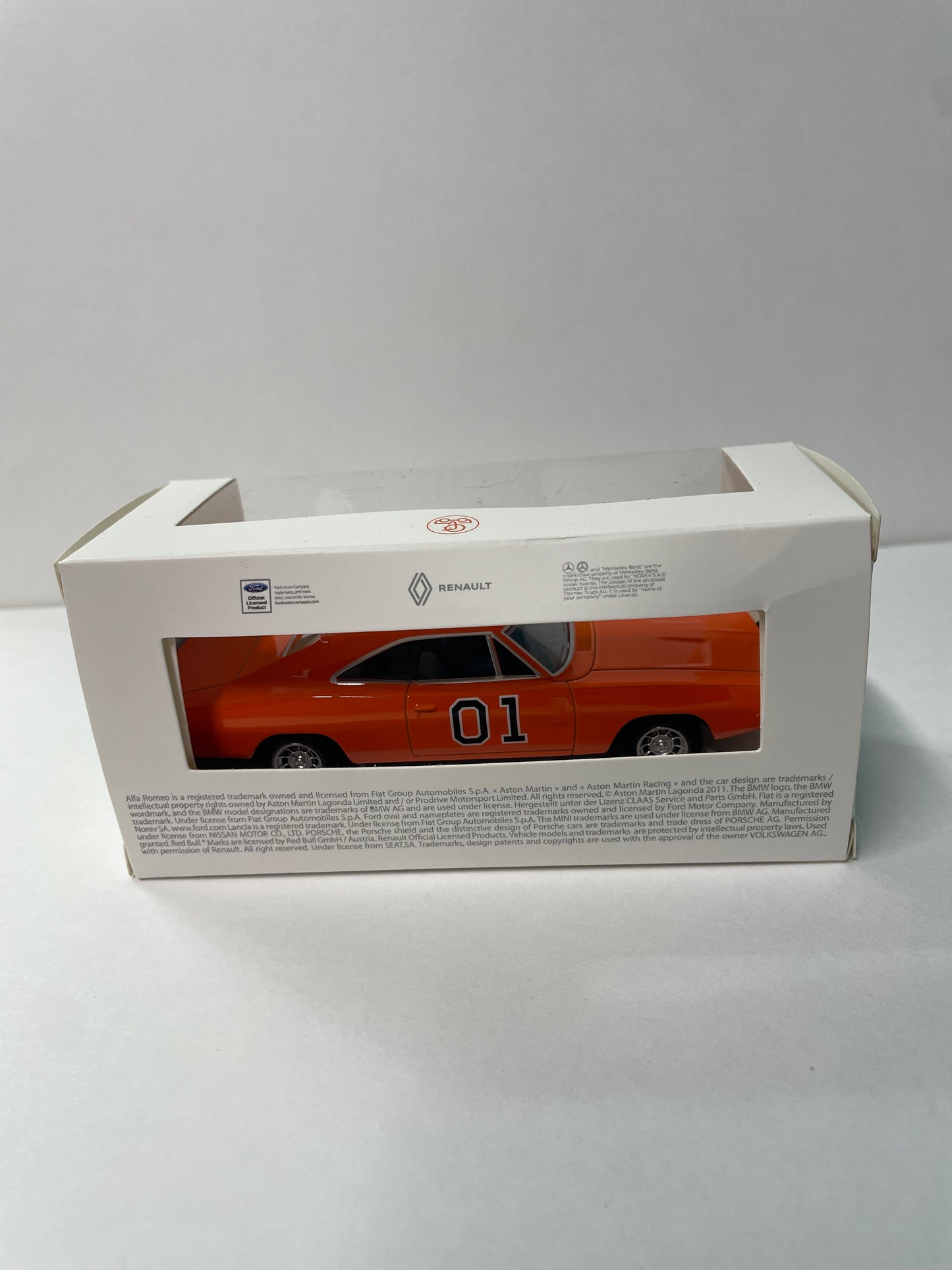 Norev 1/43 Dodge Charger n01 Orange
