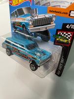 Hot Wheels 1/64 ‘64 Nova Wagon Gasser Short Card Blue