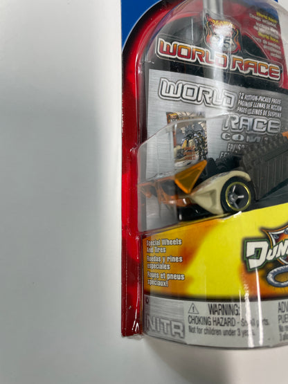 Hot Wheels 1/64 Highway 35 World Race Dune Ratz Krazy 8s Grey - Damaged Box