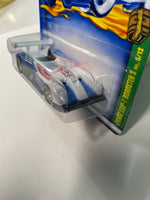 Hot Wheels 1/64 Treasure Hunt Panoz LMP-1 Roadster S White & Blue