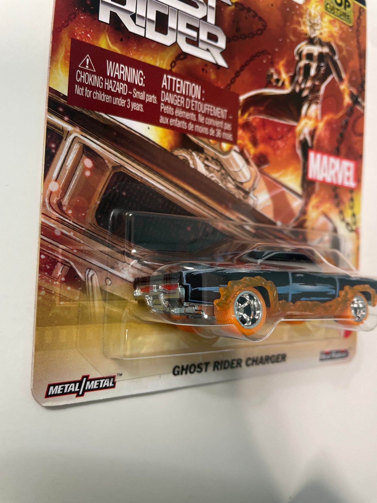 Hot Wheels 1/64 Pop Culture Ghost Rider Charger Black