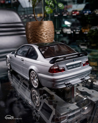Otto Mobile 1/18 BMW M3 E46 GTR Street Silver