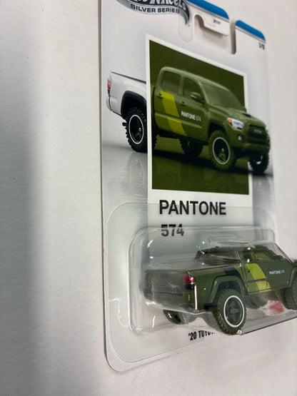 Hot Wheels 1/64 Silver Series Pantone #574 '20 Toyota Tacoma Green - JKY57