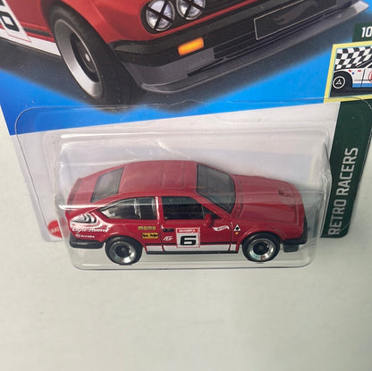 Hot Wheels 1/64 Alfa Romeo GTV6 3.0 Red