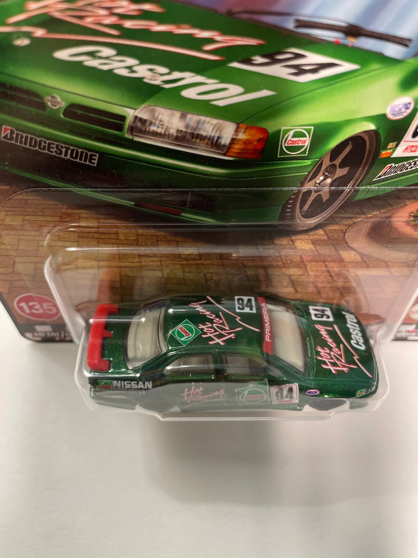 Hot Wheels 1/64 2025 Boulevard Mix D '94 Nissan Primera Green - JBL31