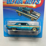 Hot Wheels 1/64 Ultra Hots ‘64 Chevy Chevelle SS Blue