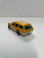 *Loose* Hot Wheels 1/64 ‘71 Datsun 510 Wagon n71 Yellow