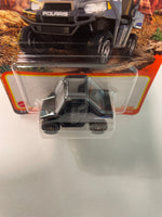 Matchbox 1/64 Polaris Ranger Black - Damaged Card