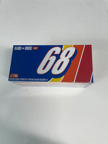 Mini GT x Kaido House 1/64 Toyota AE86 Sprinter Trueno Kaido Racing V1 Blue - KHMG196