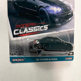 *Chase* Hot Wheels 1/64 Car Culture Modern Classics ‘98 Toyota Altezza Black - Damaged Card