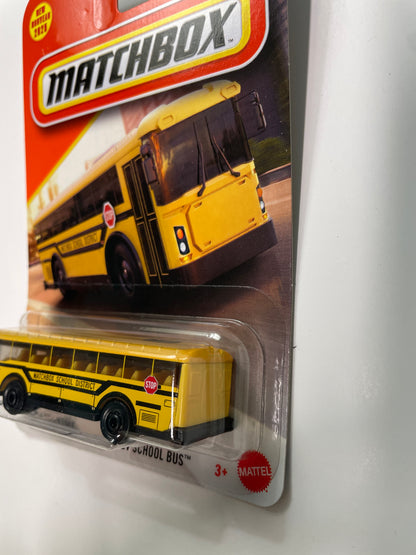 Matchbox 1/64 MBX EV School Bus Yellow