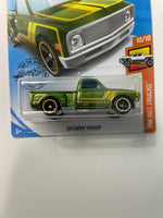 Hot Wheels 1/64 Super Treasure Hunt ‘69 Chevy Pickup Green