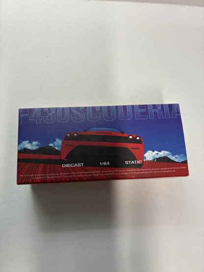 Little Hunter 1/64 Ferrari F430 Scuderia White - Damaged Box