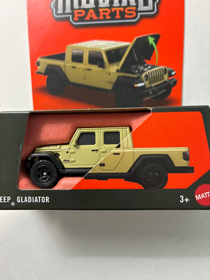 Matchbox 1/64 Moving Parts Jeep Gladiator Beige - JHV61