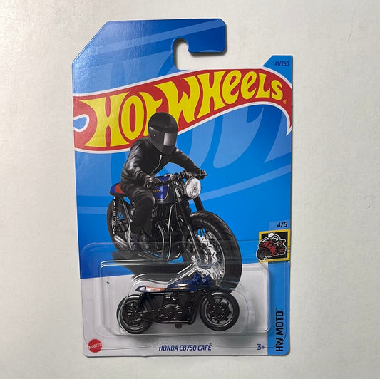 Hot Wheels 1/64 Honda CB750 Café Black