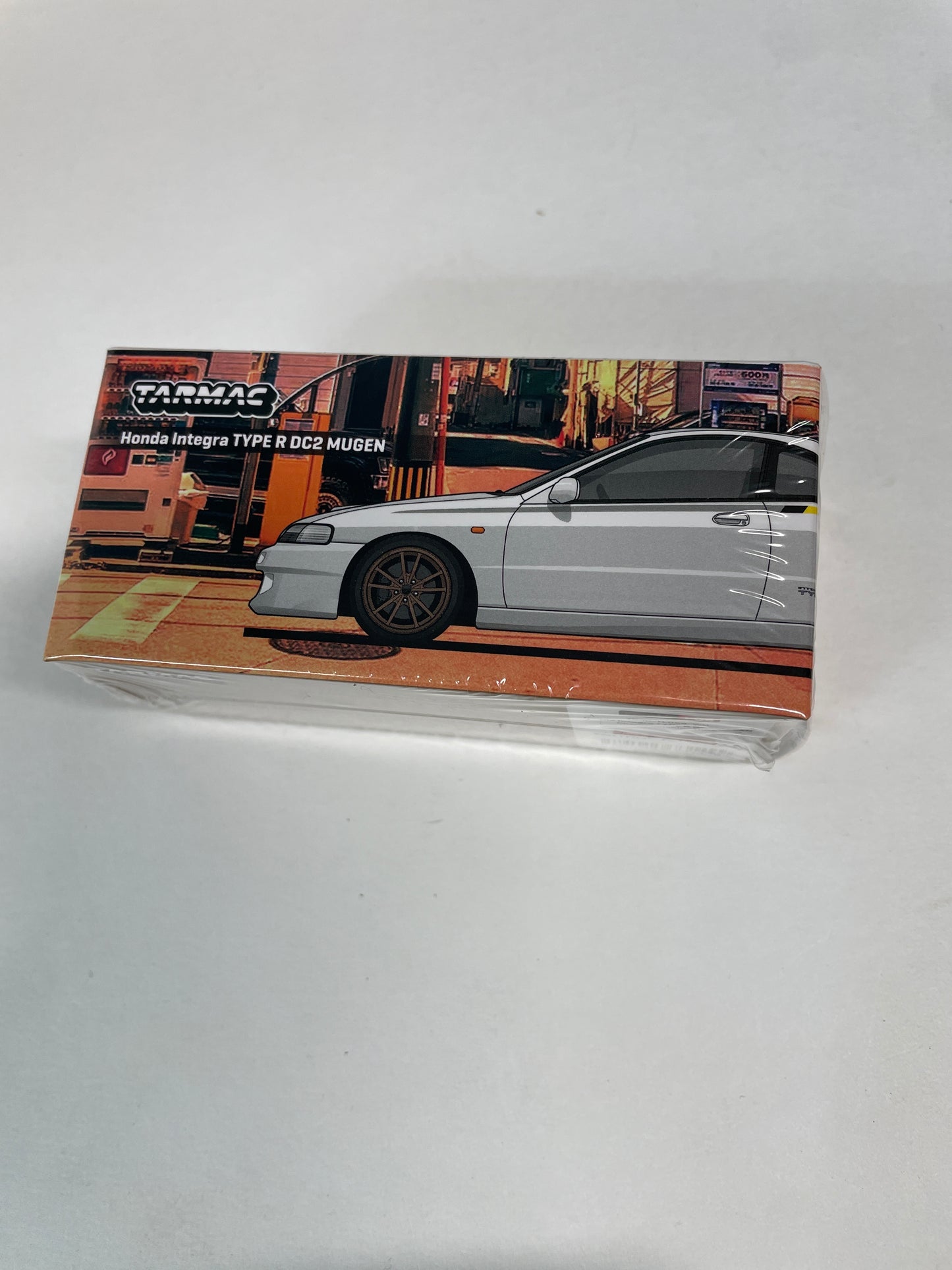 Tarmac Works 1/64 Honda Integra Type R DC2 Mugen White Global64 - T64G-TL059-WH