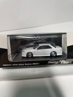 Mortal 1/64 Nissan ER34 Skyline 25GT-t White