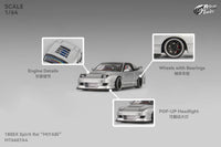 Micro Turbo 1/64 Nissan 180SX  Spirit Rei “Miyabi” Silver