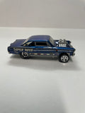 *Loose* Hot Wheels 1/64 Car Culture ‘66 Chevy Super Nova Blue