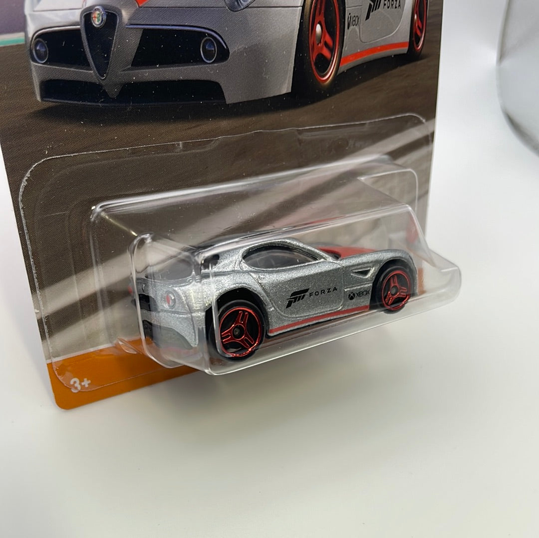 Hot Wheels 1/64 Forza Alfa Romeo 8C Competizione Silver