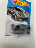 Hot Wheels 1/64 Need for Speed Lamborghini Sesto Elemento Grey - Damaged Card