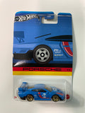 Hot Wheels 1/64 Porsche Series Porsche 935 n24 Blue - Damaged Card